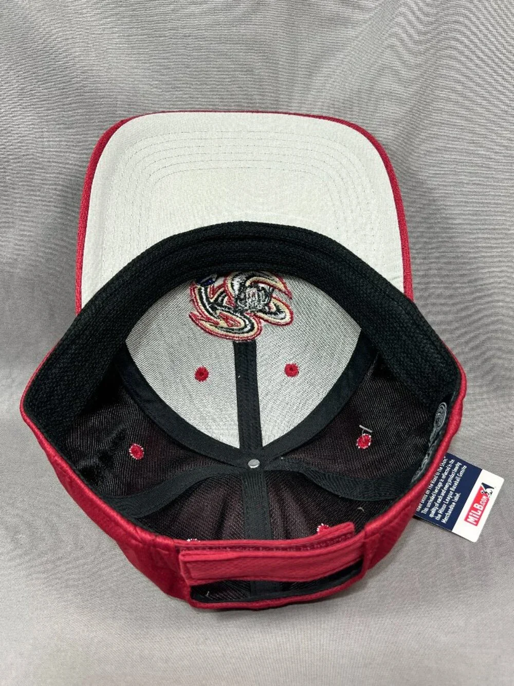 Sacramento River Cats OC Sports MiLB Hat Strapback Red Adjustable Adult Ball Cap